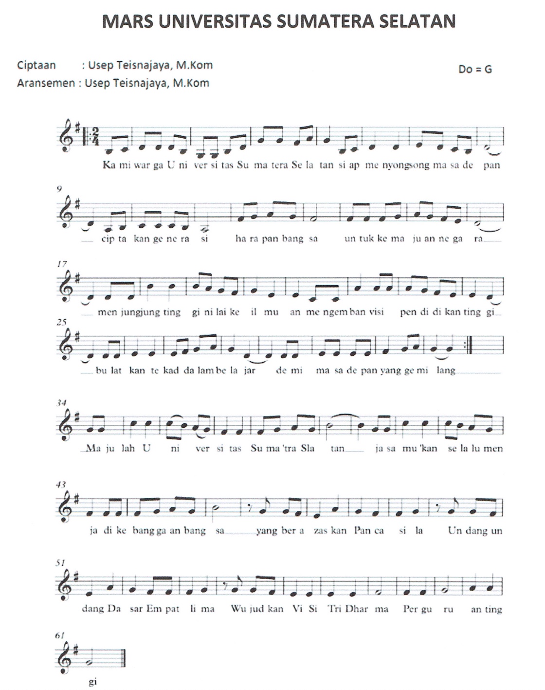 Mars dan Hymne